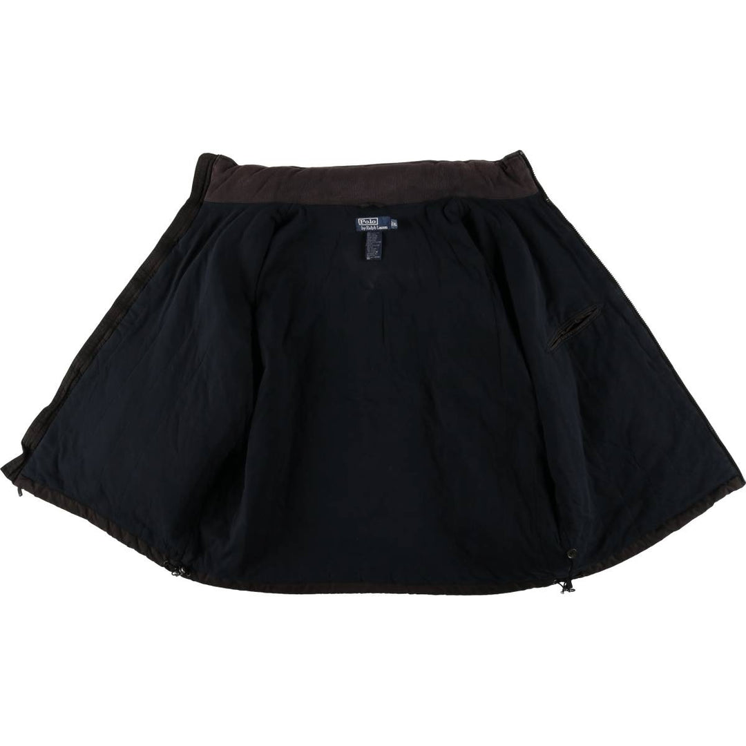 Ralph Lauren POLO by Ralph Lauren padded jacket puffer jacket men's XL size polyester black type Vintage Second Hand