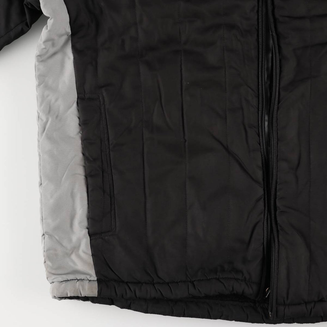 Nautica Men's Padded Puffer Jacket, Size L polyester black type Vintage Second Hand