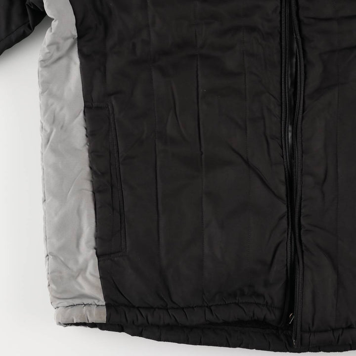 Nautica Men's Padded Puffer Jacket, Size L polyester black type Vintage Second Hand