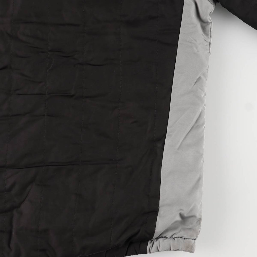 Nautica Men's Padded Puffer Jacket, Size L polyester black type Vintage Second Hand