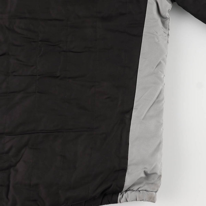 Nautica Men's Padded Puffer Jacket, Size L polyester black type Vintage Second Hand