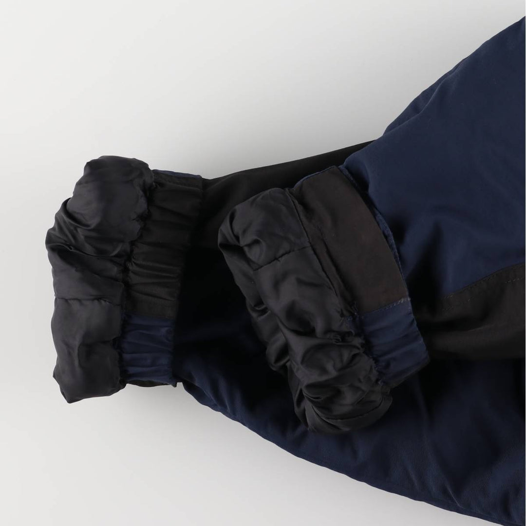 LLBean Men's Padded Mountain Jacket, Shell Jacket, Puffer Jacket, Size L Nylon navy blue type Vintage Second Hand