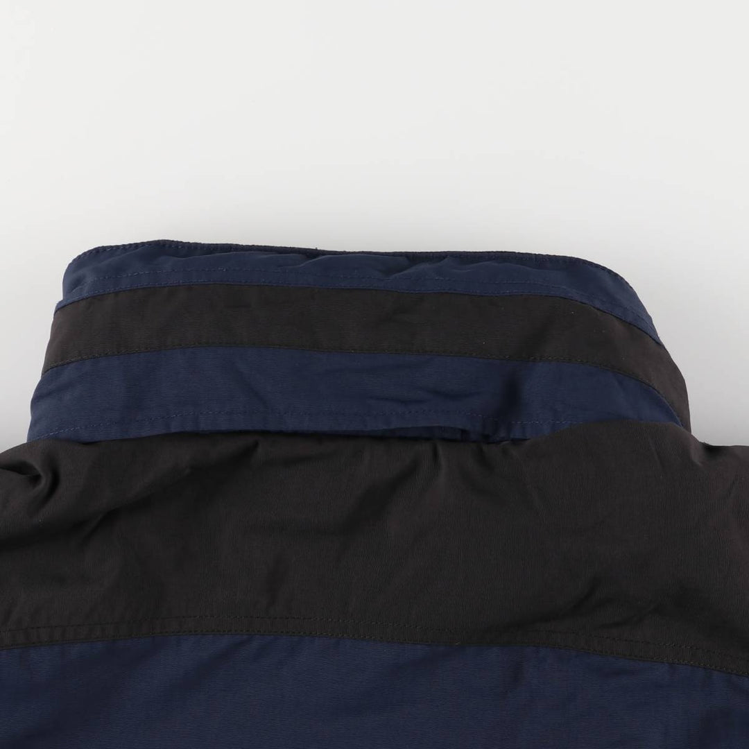 LLBean Men's Padded Mountain Jacket, Shell Jacket, Puffer Jacket, Size L Nylon navy blue type Vintage Second Hand