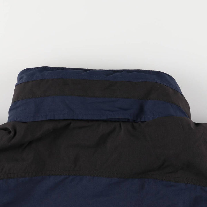 LLBean Men's Padded Mountain Jacket, Shell Jacket, Puffer Jacket, Size L Nylon navy blue type Vintage Second Hand