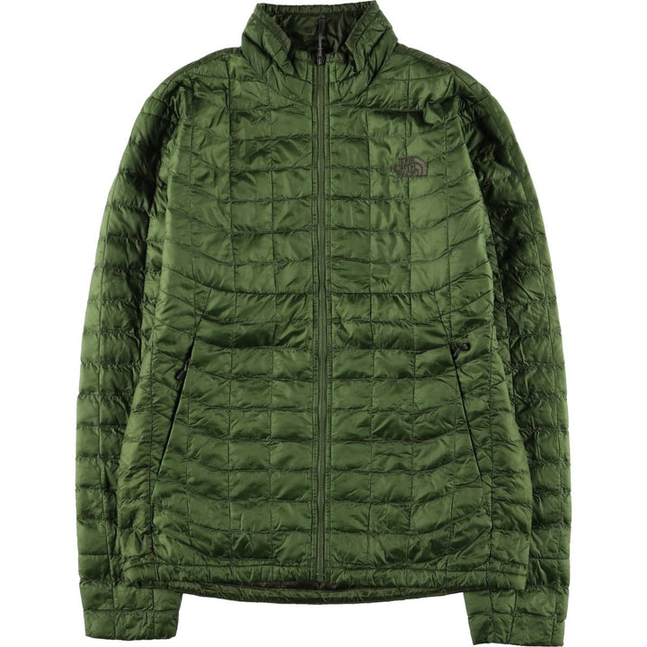 The North Face Men's Padded Mountain Parka, Shell Jacket, Puffer Jacket, Size S Nylon green type yellow green Vintage Second Hand