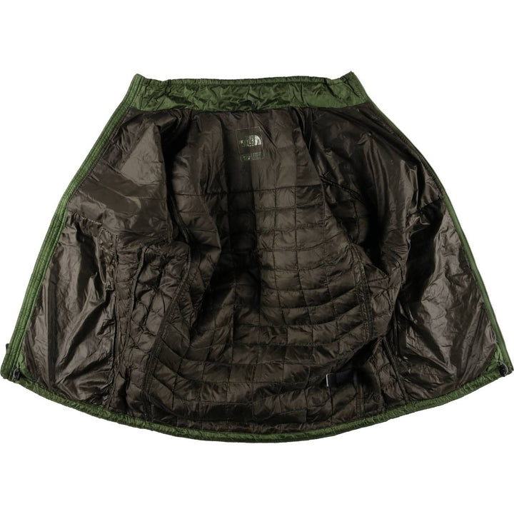 The North Face Men's Padded Mountain Parka, Shell Jacket, Puffer Jacket, Size S Nylon green type yellow green Vintage Second Hand