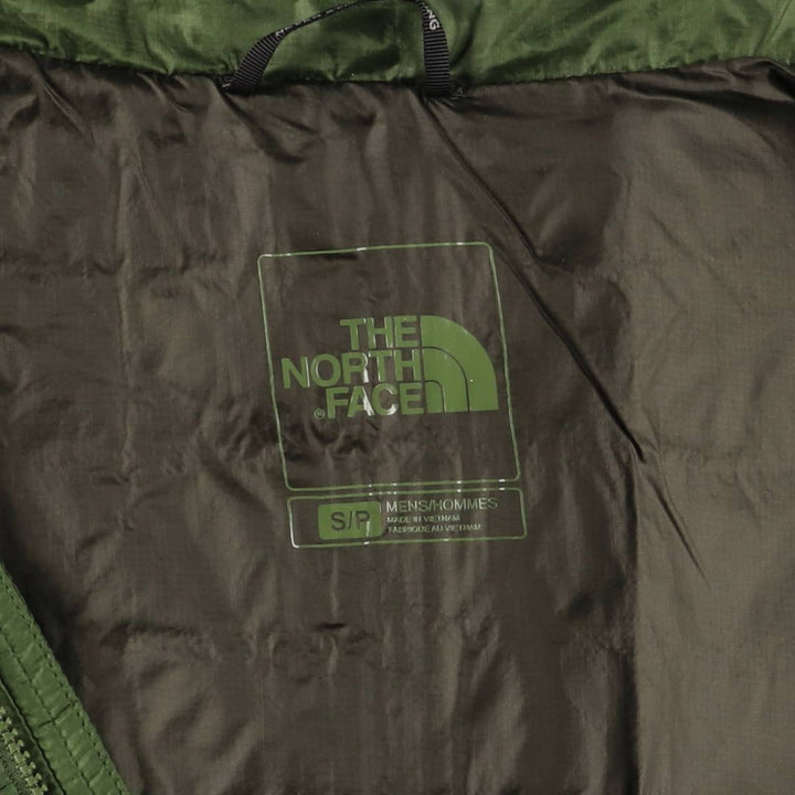 The North Face Men's Padded Mountain Parka, Shell Jacket, Puffer Jacket, Size S Nylon green type yellow green Vintage Second Hand