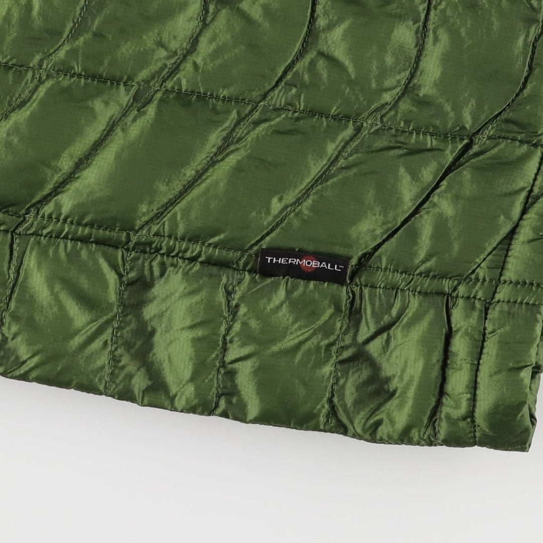 The North Face Men's Padded Mountain Parka, Shell Jacket, Puffer Jacket, Size S Nylon green type yellow green Vintage Second Hand