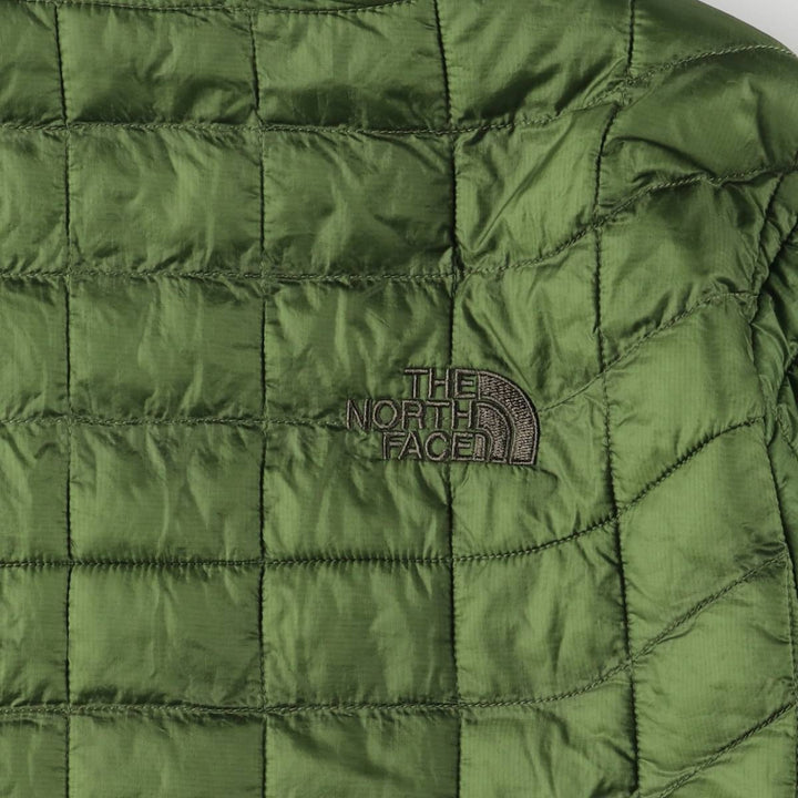 The North Face Men's Padded Mountain Parka, Shell Jacket, Puffer Jacket, Size S Nylon green type yellow green Vintage Second Hand