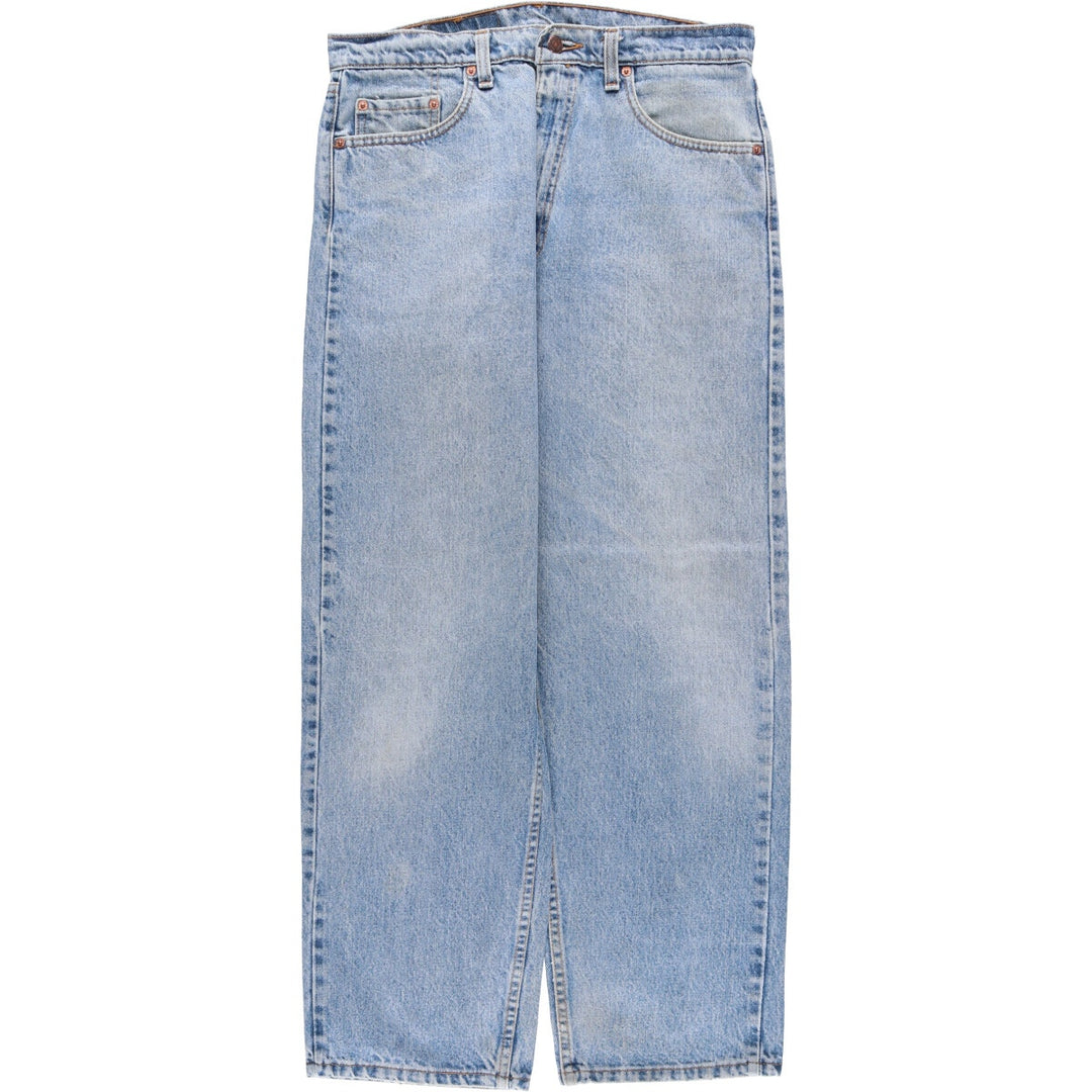 Vintage Levi's tapered denim pants, men's size W34. unclear blue type Vintage Second Hand