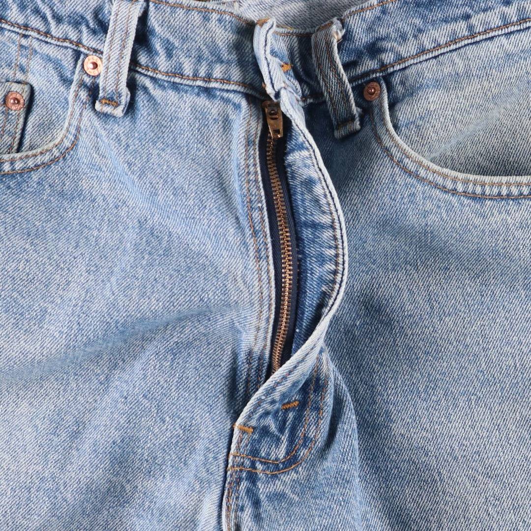 Vintage Levi's tapered denim pants, men's size W34. unclear blue type Vintage Second Hand