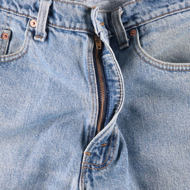 Vintage Levi's tapered denim pants, men's size W34. unclear blue type Vintage Second Hand