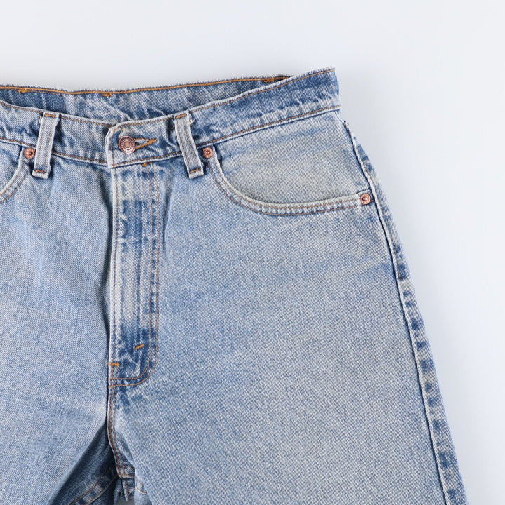 Vintage Levi's tapered denim pants, men's size W34. unclear blue type Vintage Second Hand