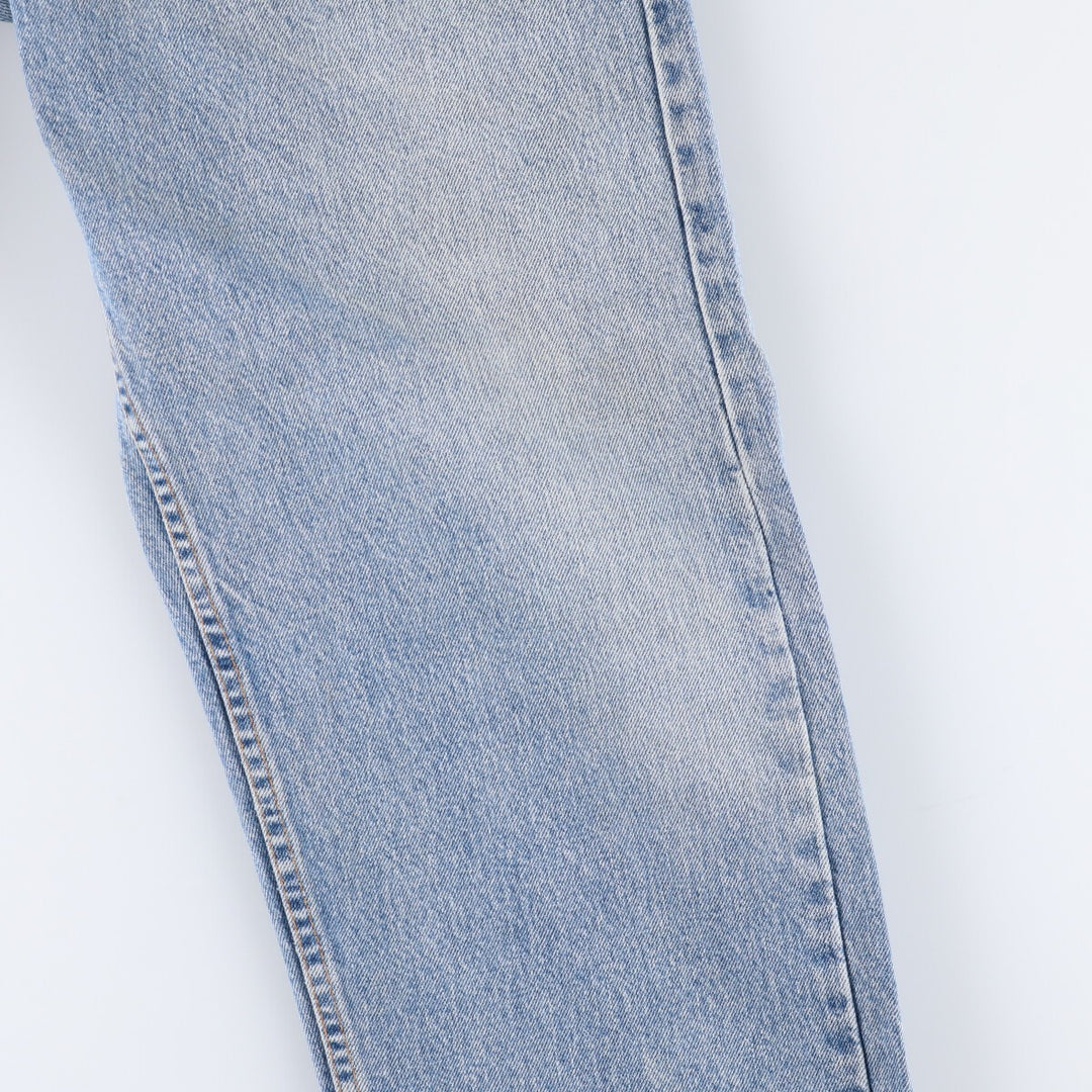 Vintage Levi's tapered denim pants, men's size W34. unclear blue type Vintage Second Hand