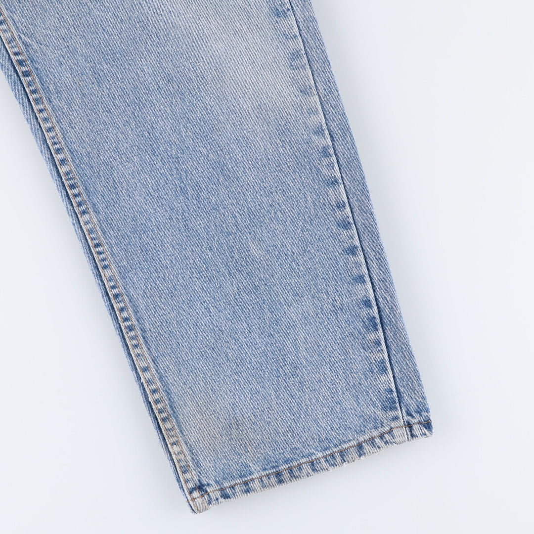 Vintage Levi's tapered denim pants, men's size W34. unclear blue type Vintage Second Hand