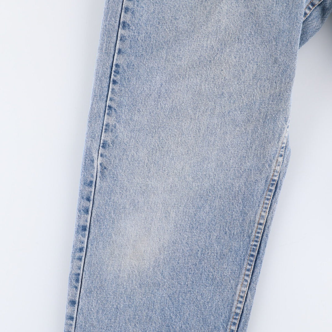 Vintage Levi's tapered denim pants, men's size W34. unclear blue type Vintage Second Hand