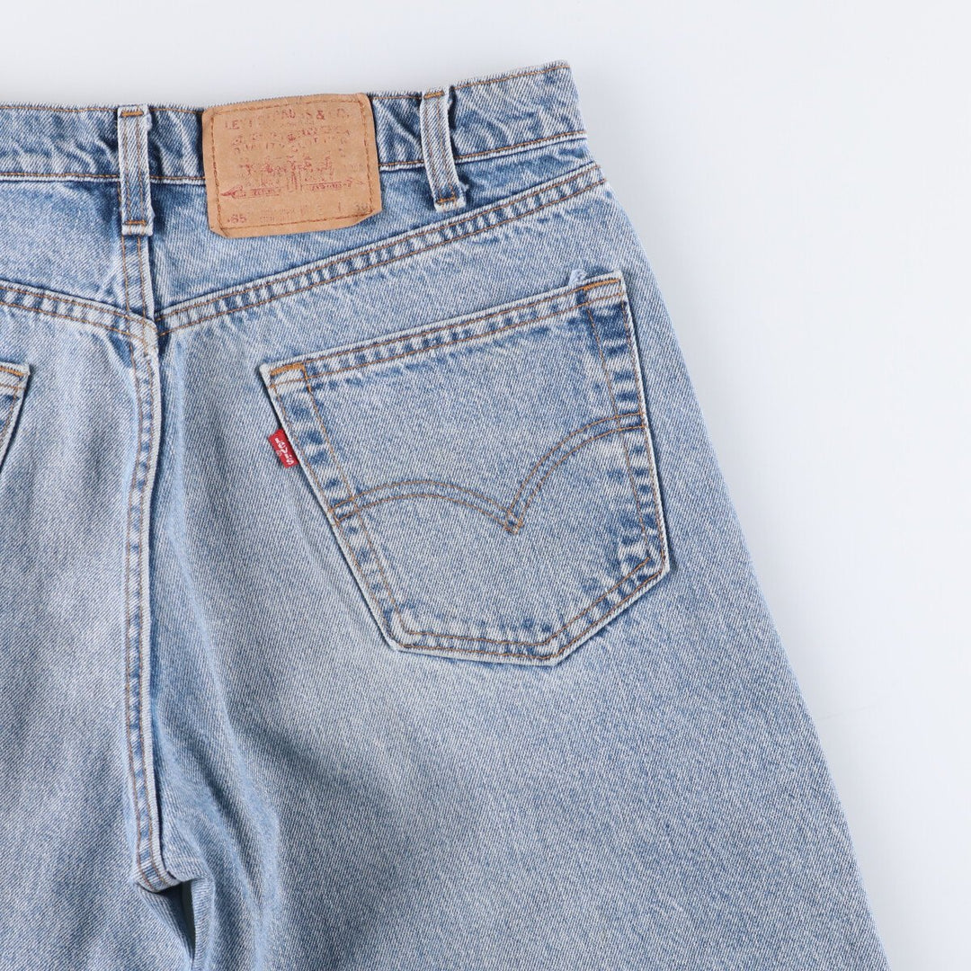 Vintage Levi's tapered denim pants, men's size W34. unclear blue type Vintage Second Hand