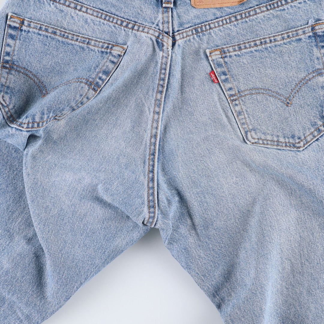 Vintage Levi's tapered denim pants, men's size W34. unclear blue type Vintage Second Hand