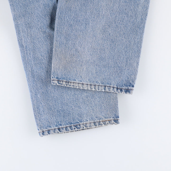 Vintage Levi's tapered denim pants, men's size W34. unclear blue type Vintage Second Hand