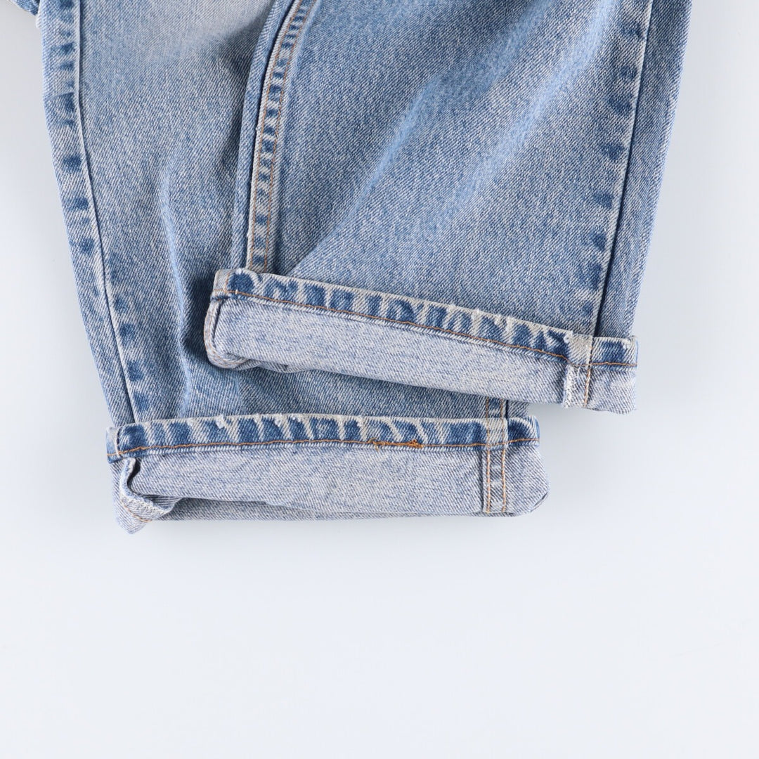 Vintage Levi's tapered denim pants, men's size W34. unclear blue type Vintage Second Hand