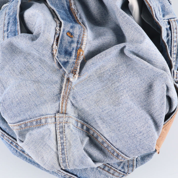 Vintage Levi's tapered denim pants, men's size W34. unclear blue type Vintage Second Hand