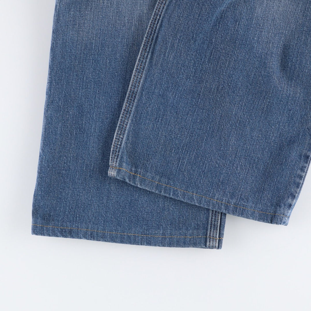 Carhartt loose straight denim pants, men's size W37 cotton blue type Vintage Second Hand