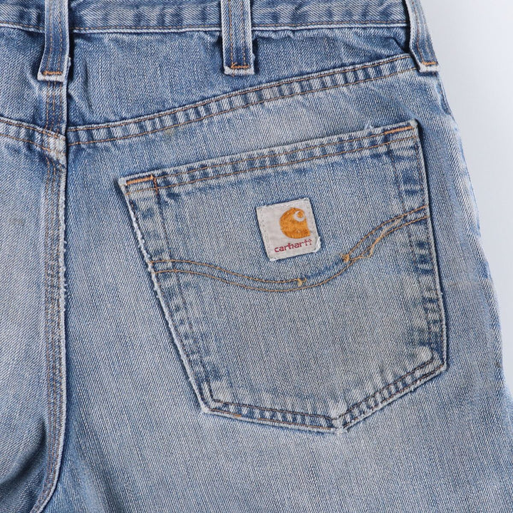 Carhartt Traditional FIT Straight Denim Pants, Men's, W34 equivalent cotton blue type Vintage Second Hand