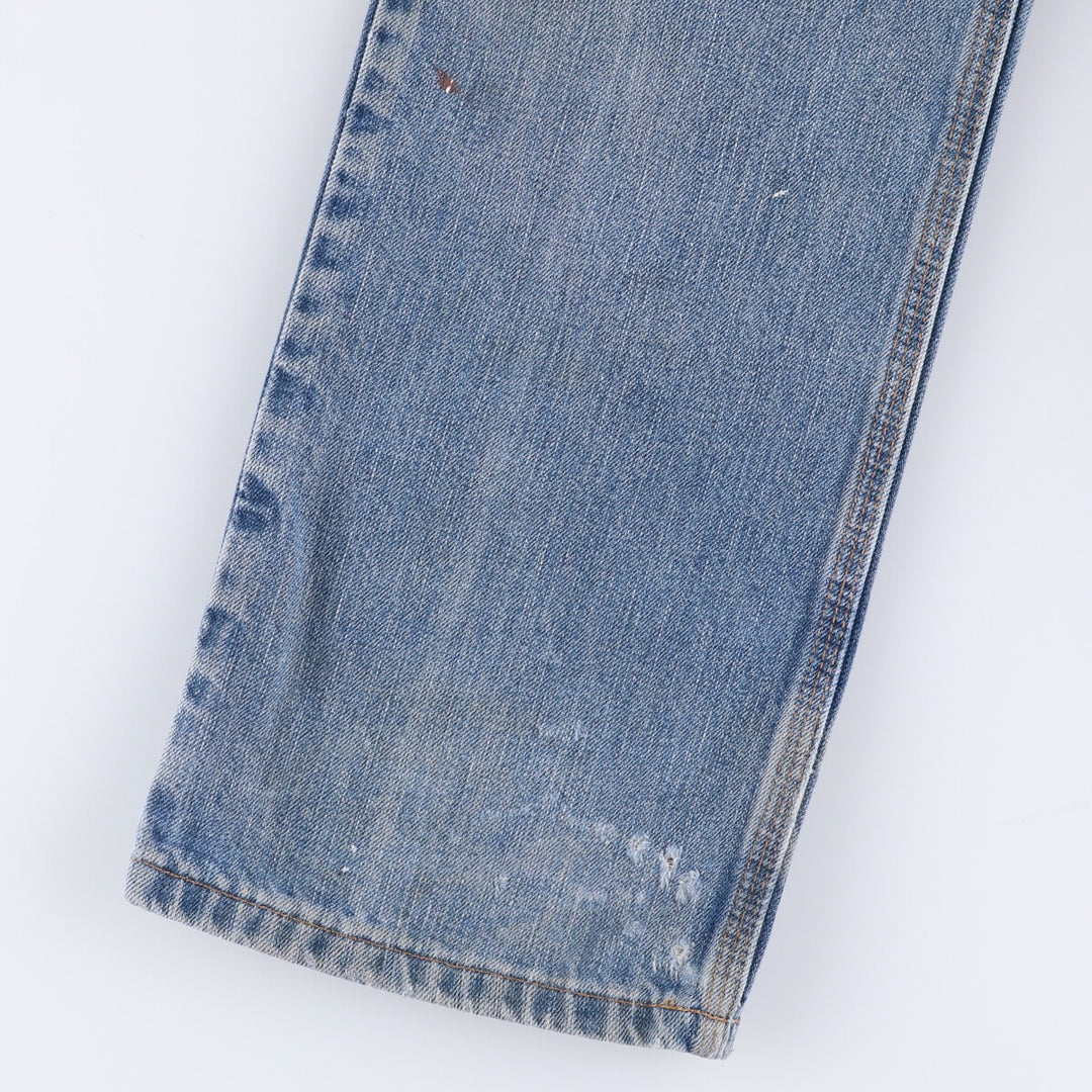 Carhartt Traditional FIT Straight Denim Pants, Men's, W34 equivalent cotton blue type Vintage Second Hand