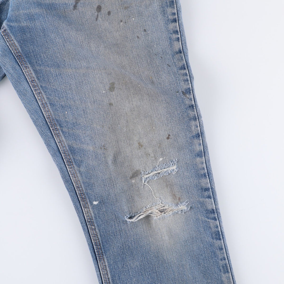 Carhartt Traditional FIT Straight Denim Pants, Men's, W34 equivalent cotton blue type Vintage Second Hand