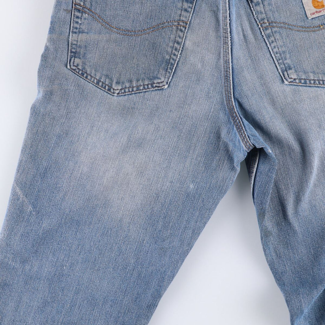 Carhartt Traditional FIT Straight Denim Pants, Men's, W34 equivalent cotton blue type Vintage Second Hand