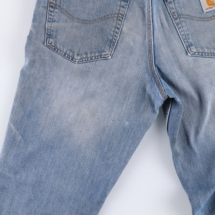 Carhartt Traditional FIT Straight Denim Pants, Men's, W34 equivalent cotton blue type Vintage Second Hand