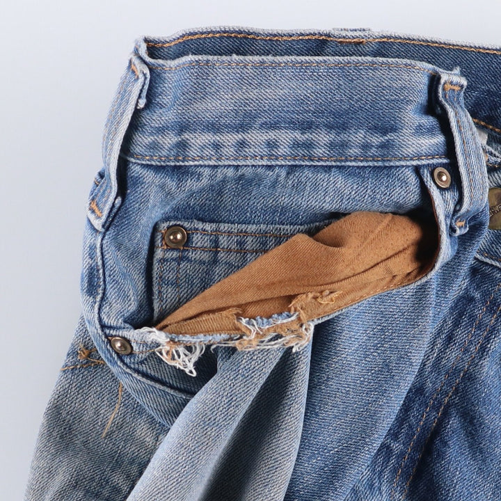 Carhartt Traditional FIT Straight Denim Pants, Men's, W34 equivalent cotton blue type Vintage Second Hand