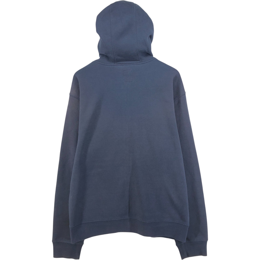 Dickies Sweat Full Zip Hoodie Men's XL cotton navy blue type Vintage Second Hand
