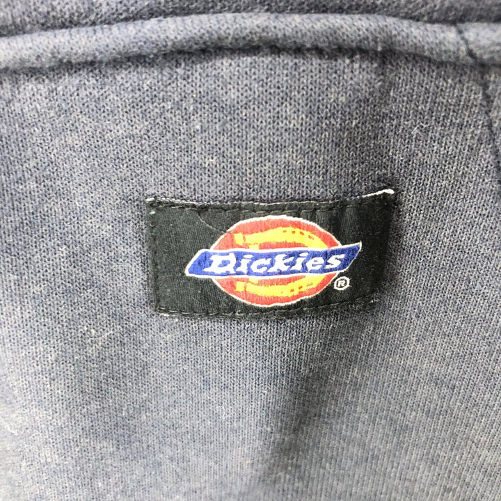 Dickies Sweat Full Zip Hoodie Men's XL cotton navy blue type Vintage Second Hand