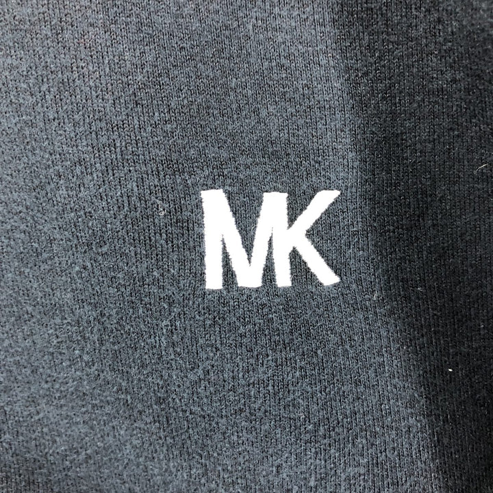 Michael Kors full-zip sweatshirt, men's size L cotton navy blue type Vintage Second Hand