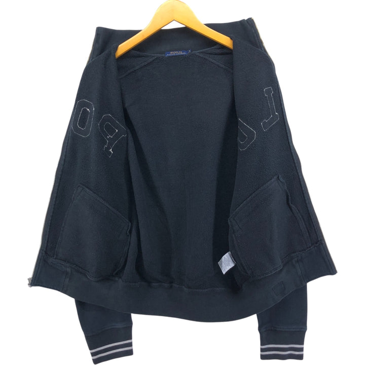 Ralph Lauren POLO RALPH LAUREN full-zip sweatshirt, men's size S cotton black type Vintage Second Hand