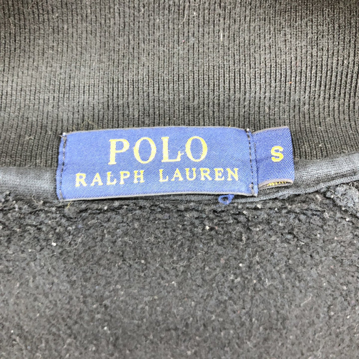 Ralph Lauren POLO RALPH LAUREN full-zip sweatshirt, men's size S cotton black type Vintage Second Hand