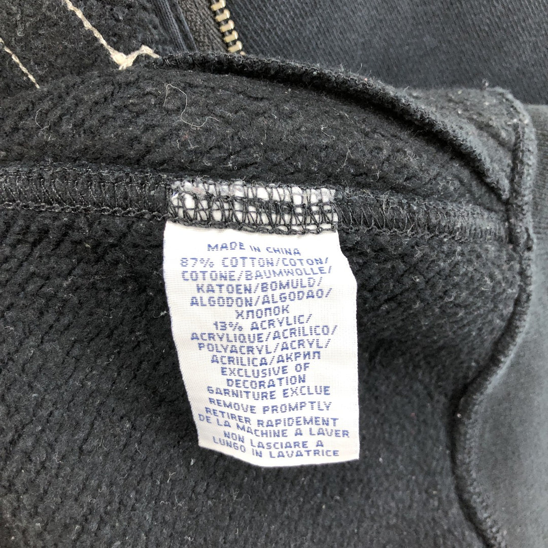 Ralph Lauren POLO RALPH LAUREN full-zip sweatshirt, men's size S cotton black type Vintage Second Hand