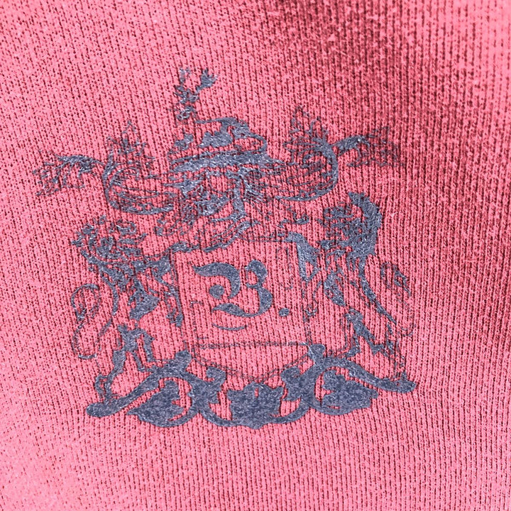 Banana Republic full-zip sweatshirt, men's size XL cotton bordeaux Vintage Second Hand