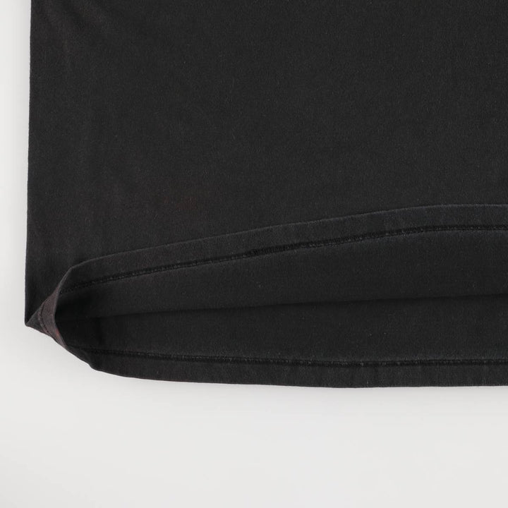 2000'S Harley-Davidson Fire Pattern Long Sleeve T-Shirt, Made in USA, Men's Size XL cotton black type Vintage Second Hand