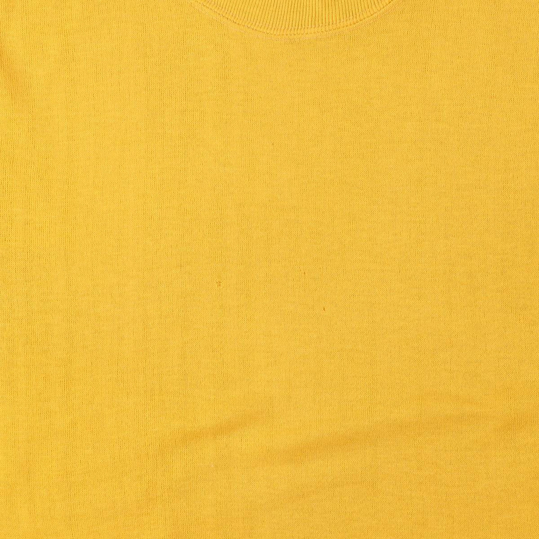 Vintage 1970'S Penney's TOWNCRAFT short-sleeved sweatshirt, size M, women's acrylic yellow type Vintage Second Hand