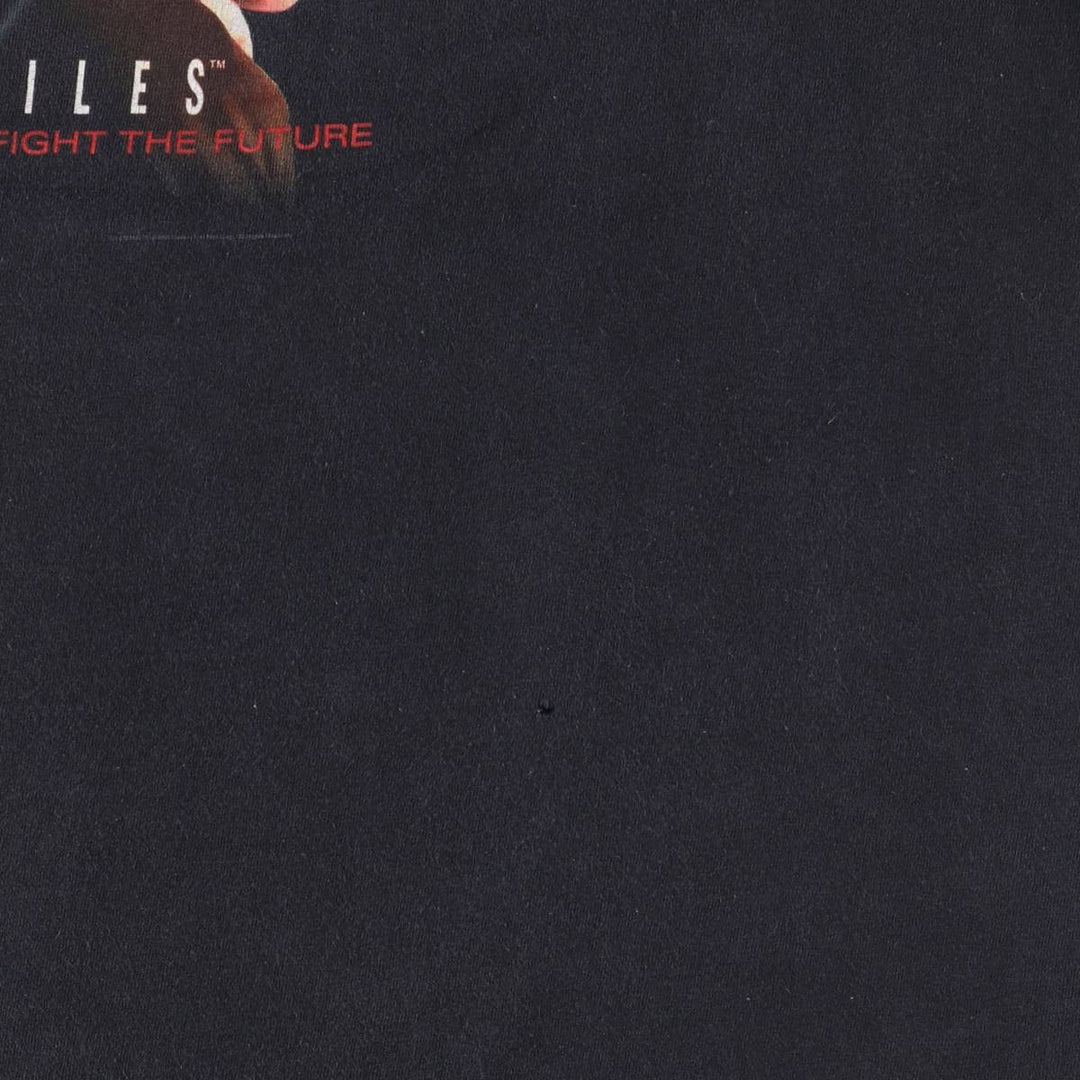 The X-Files Fight the Future X-Files The Movie Movie T-Shirt Men's XL unclear black type Vintage Second Hand