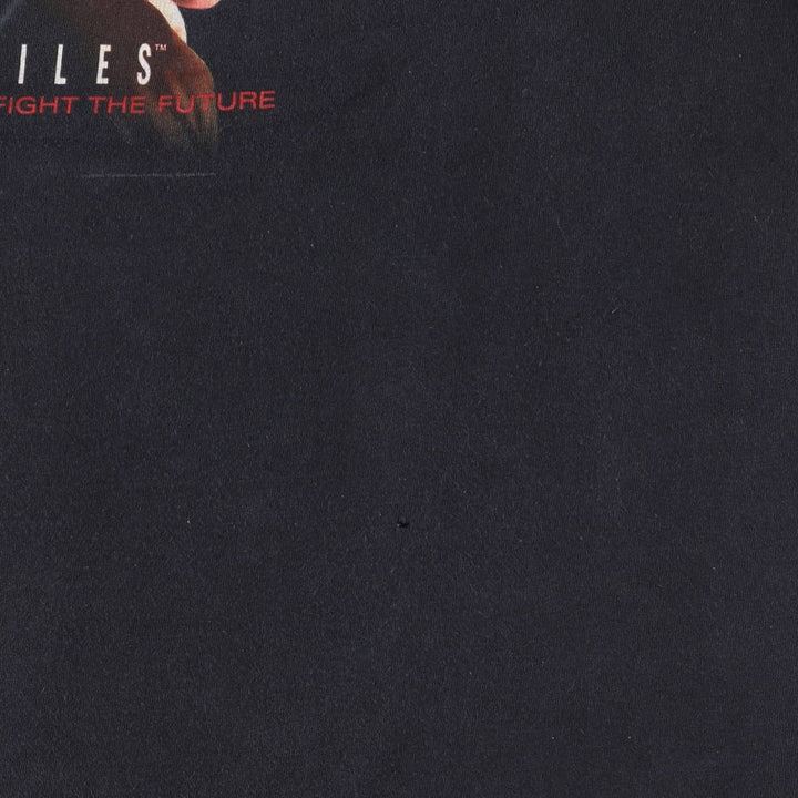 The X-Files Fight the Future X-Files The Movie Movie T-Shirt Men's XL unclear black type Vintage Second Hand