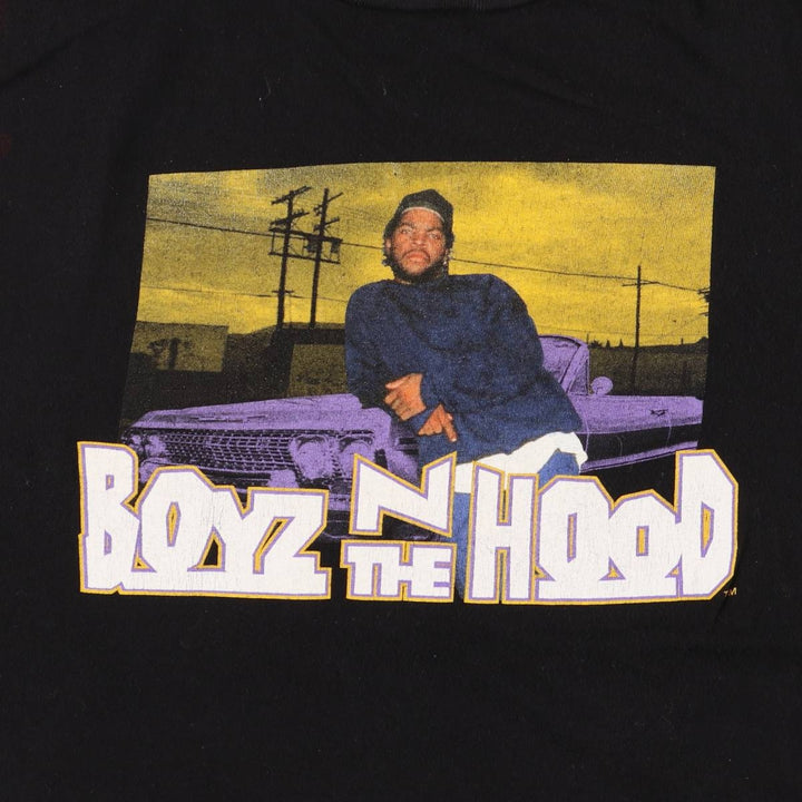 BOYS N THE HOOD Boyz n the Hood Movie T-shirt Men's M size cotton black type Vintage Second Hand