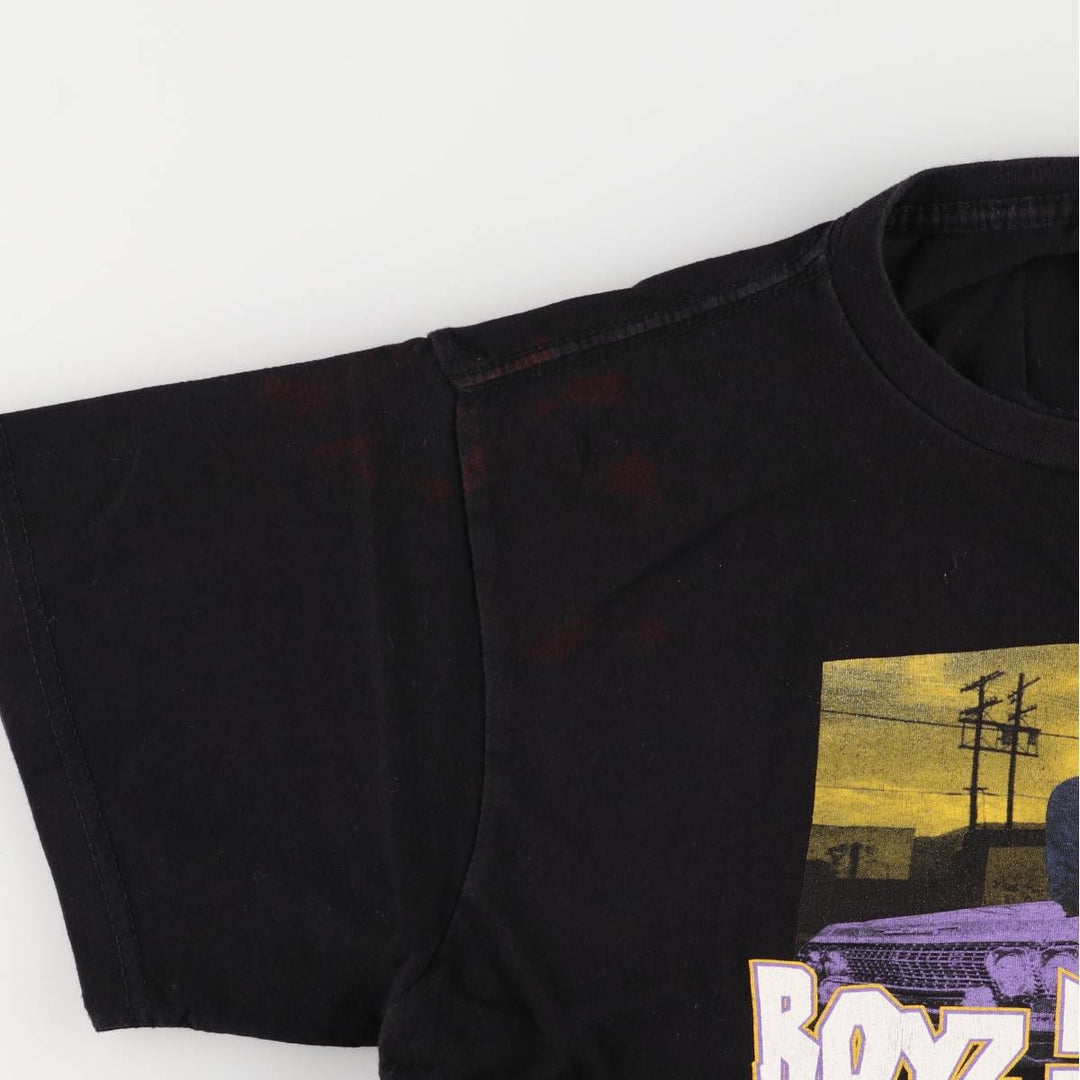 BOYS N THE HOOD Boyz n the Hood Movie T-shirt Men's M size cotton black type Vintage Second Hand
