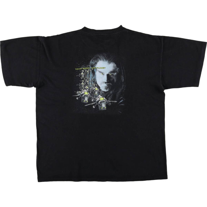 All Sport Events BATTLEFIELD EARTH Battlefield Earth Movie T-Shirt Men's XL cotton black type Vintage Second Hand