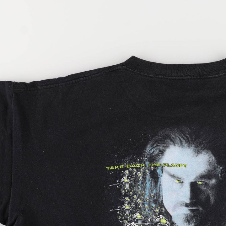 All Sport Events BATTLEFIELD EARTH Battlefield Earth Movie T-Shirt Men's XL cotton black type Vintage Second Hand
