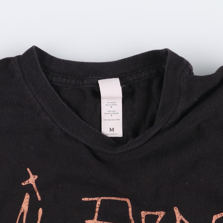 TULTEX LIL PEEP Rap T-Shirt, Men's Size Medium cotton black type Vintage Second Hand