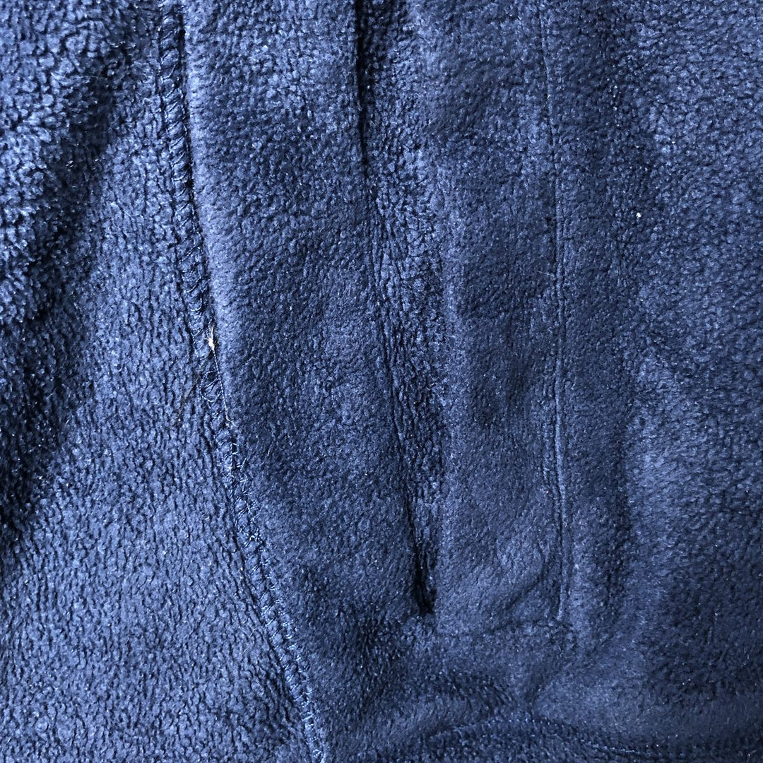 2000'S Nike fleece pullover hoodie, men's size L polyester navy blue type Vintage Second Hand