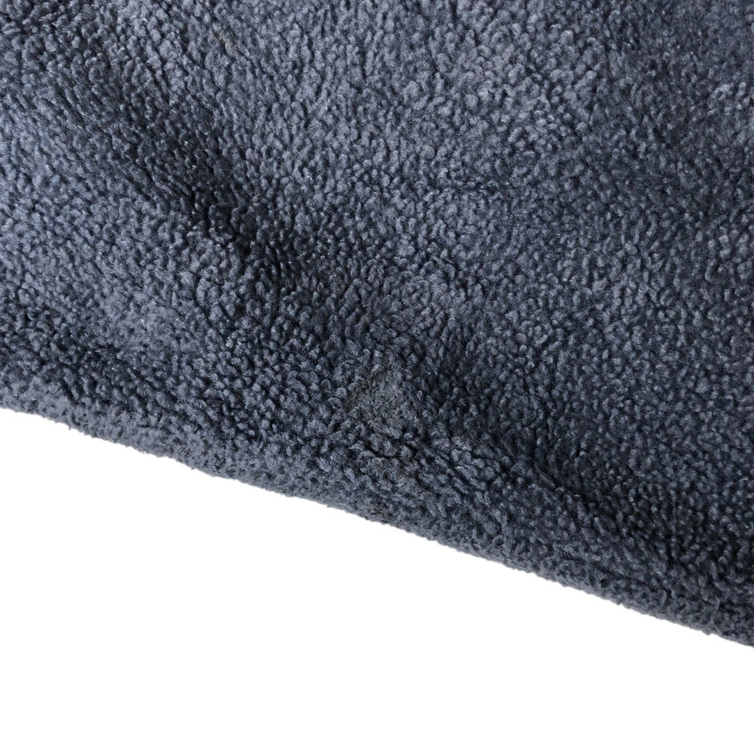 2000'S Nike fleece pullover hoodie, men's size L polyester navy blue type Vintage Second Hand